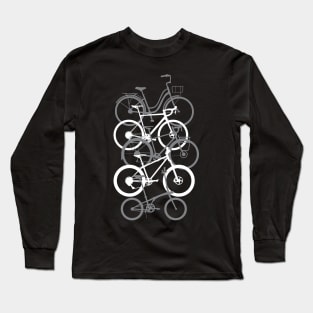 Types of Bikes Long Sleeve T-Shirt